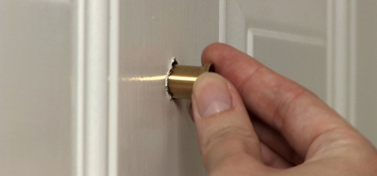 peephole door repair in Belle Glade